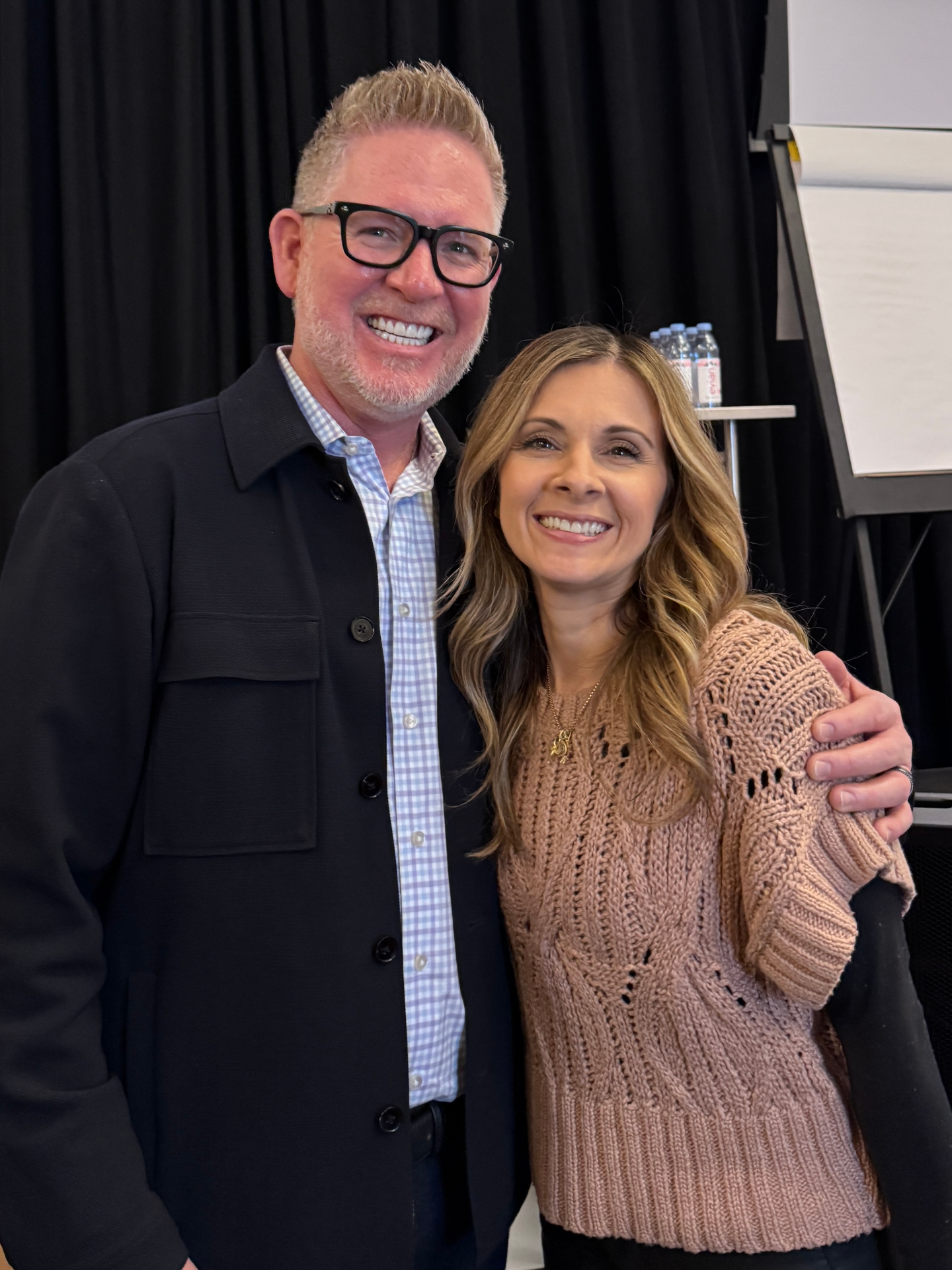 Tina with Tom Ferry
