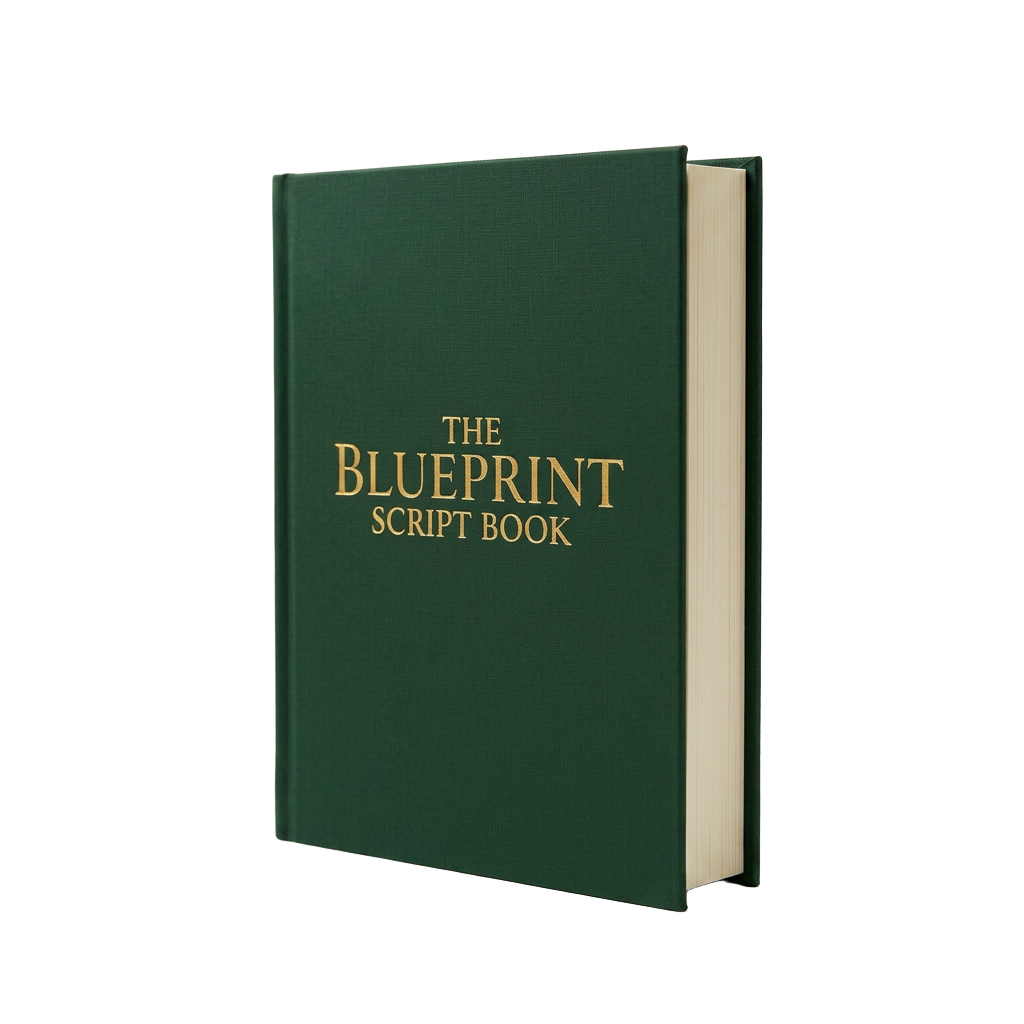 The Blueprint Script Book — hardcover edition